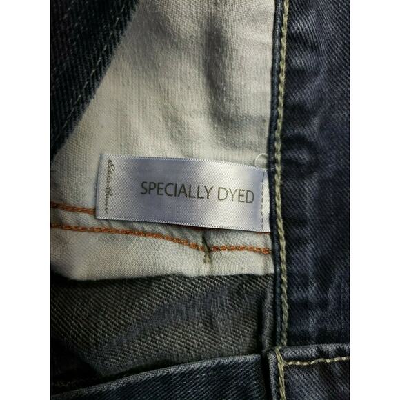 Eddie Bauer Men's Relaxed Blue Denim Jeans 38 x 32 Special Dyed U152 #3 - Picture 3 of 6